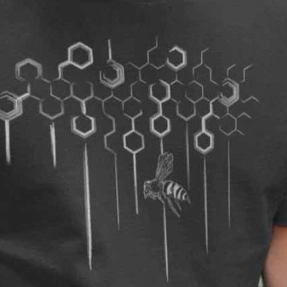 Honey Bee T-shirt, Beekeeper Shirt, Earth Day Shirts - Picture 2 of 4